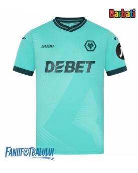Wolves Tricou Fotbal Replică 2025-26 Barbati Deplasare